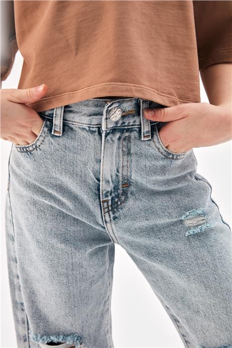 Tyess Kız Çocuk Denim Pantolon