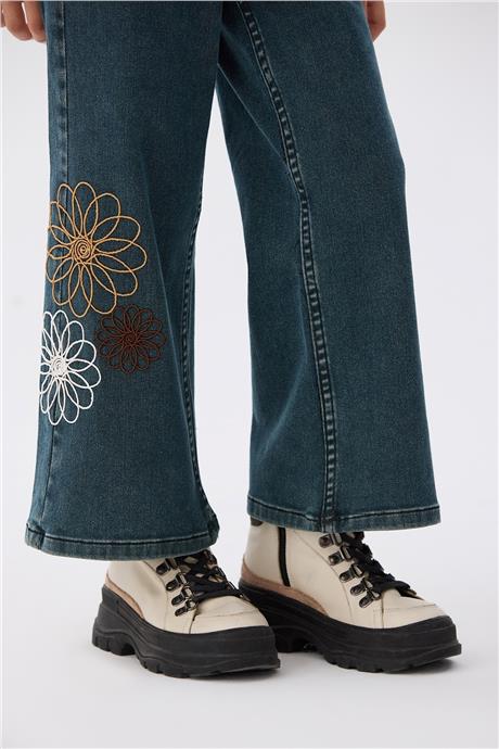 Tyess Kız Çocuk Denim Pantolon