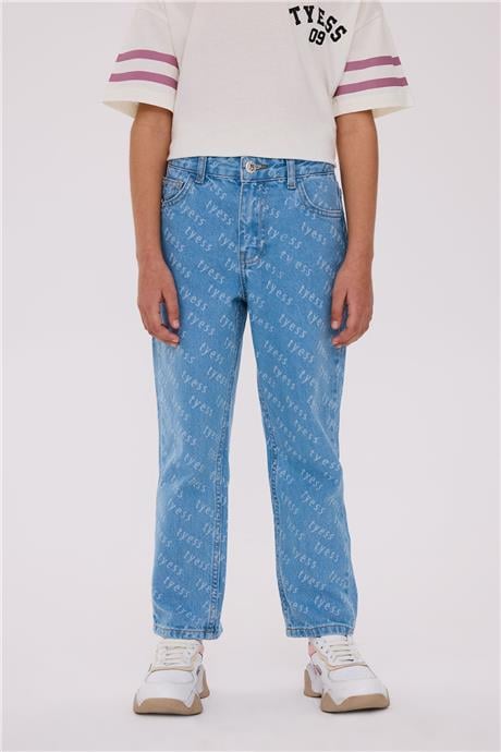 Tyess Kız Çocuk Denim PantolonTyess Kız Çocuk Denim Pantolon