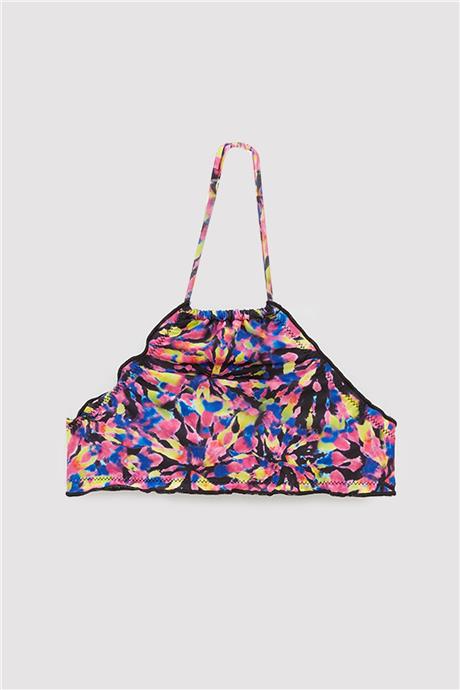 Tyess Kız Çocuk Desenli Bikini