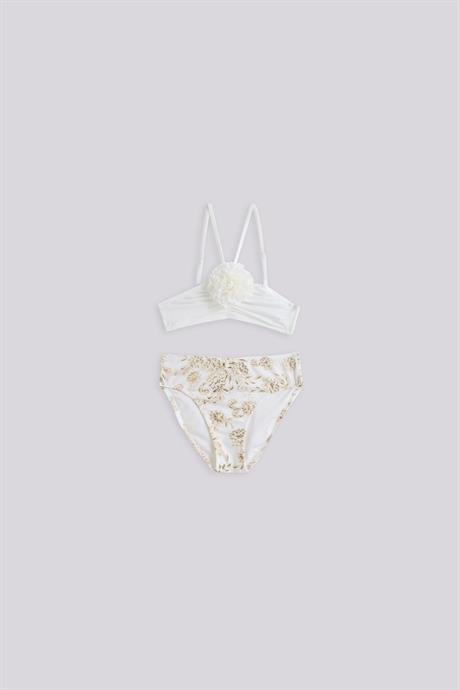 Tyess Kız Çocuk Desenli BikiniTyess Kız Çocuk Desenli Bikini