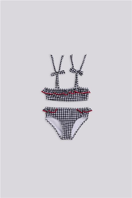 Tyess Kız Çocuk Desenli BikiniTyess Kız Çocuk Desenli Bikini