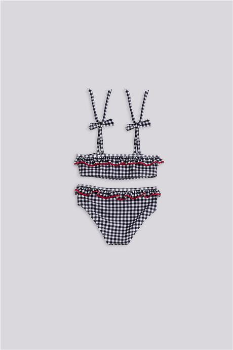 Tyess Kız Çocuk Desenli BikiniTyess Kız Çocuk Desenli Bikini