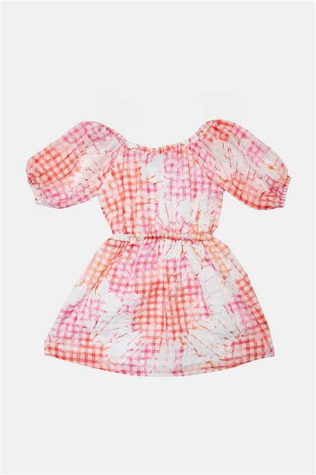 Tyess Girl Patterned DressTyess Girl Patterned Dress