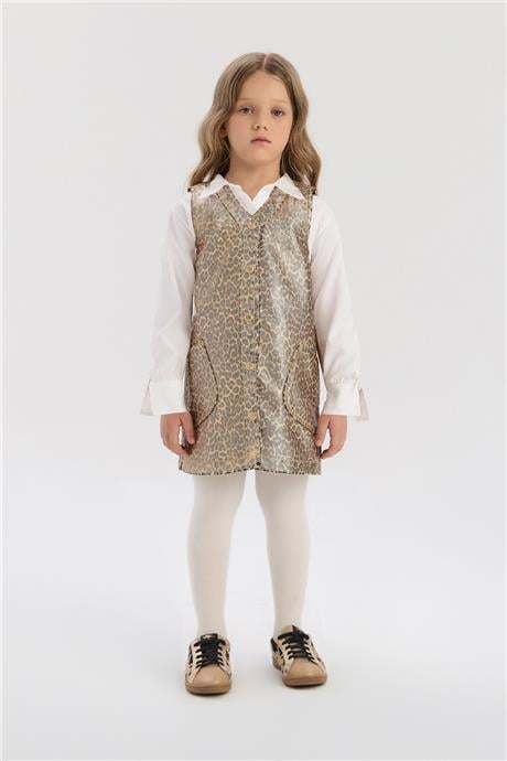 Tyess Girl Patterned DressTyess Girl Patterned Dress