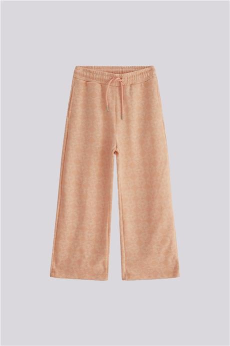 Tyess Kız Çocuk Desenli Eşofman AltıTyess Kız Çocuk Desenli Eşofman Altı