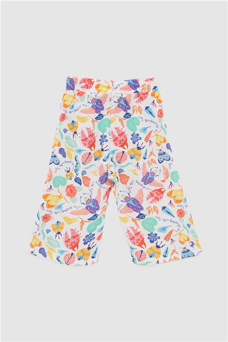 Tyess Kız Çocuk Desenli Pijama Takım