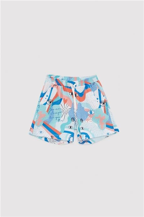 Tyess Kız Çocuk Desenli Pijama Takım