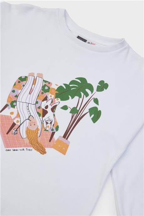 Tyess Kız Çocuk Desenli Pijama Takımı