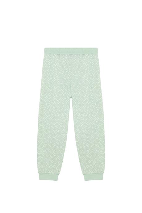 Tyess Girl Patterned Pyjama Suit Tyess Girl Patterned Pyjama Suit 