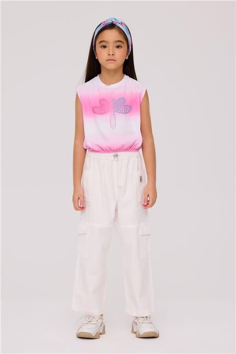 Tyess Kız Çocuk Desenli TshirtTyess Kız Çocuk Desenli Tshirt