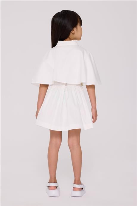 Tyess Girl Ecru DressTyess Girl Ecru Dress