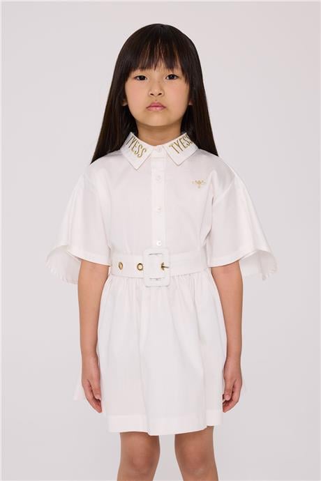 Tyess Girl Ecru DressTyess Girl Ecru Dress