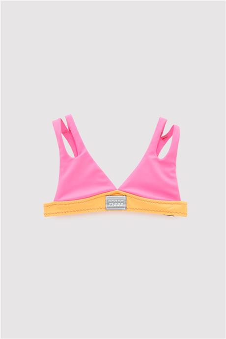 Tyess Kız Çocuk Fuşya Bikini