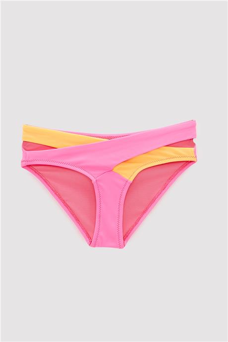 Tyess Kız Çocuk Fuşya Bikini