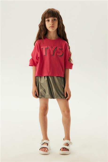Tyess Kız Çocuk Fuşya T-Shirt
