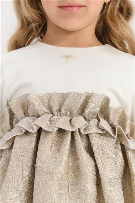 Tyess Girl Gold DressTyess Girl Gold Dress