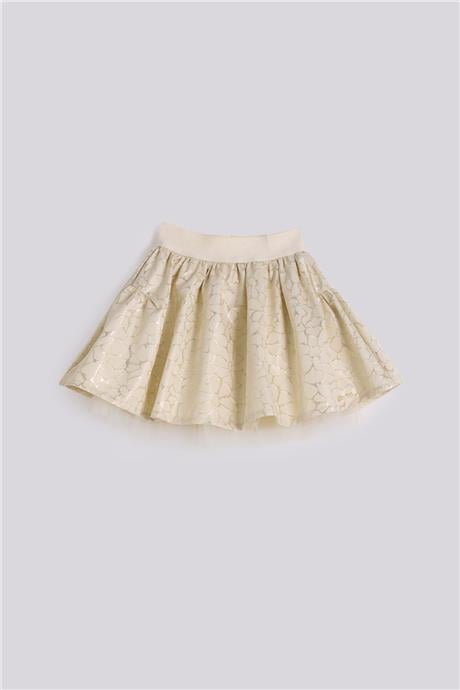 Tyess Girl Gold SkirtTyess Girl Gold Skirt