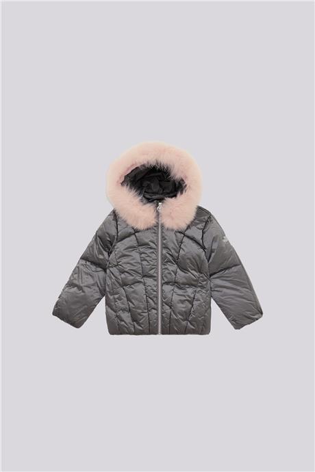 Tyess Girl Grey CoatTyess Girl Grey Coat