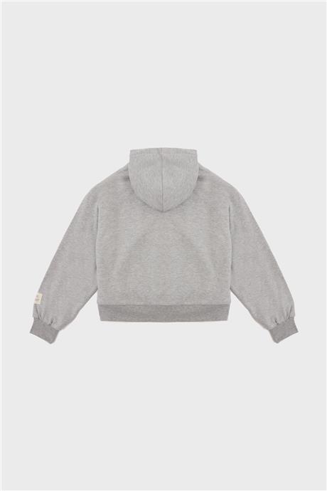 Tyess Kız Çocuk Gri Sweatshirt