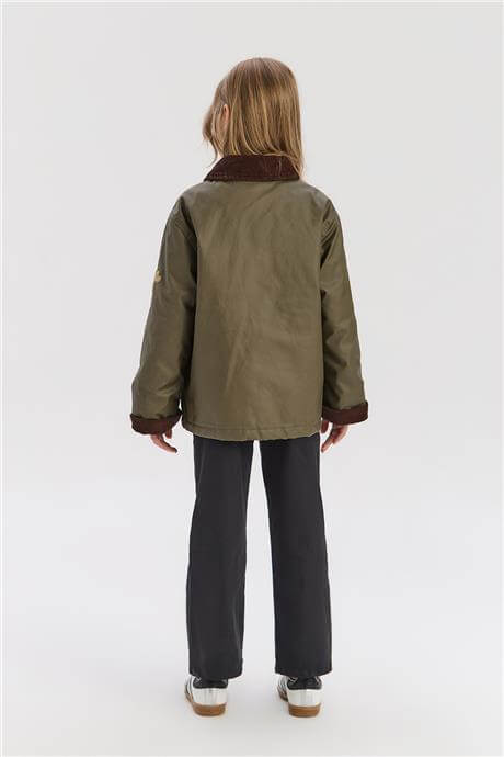 Tyess Girl Khaki CoatTyess Girl Khaki Coat