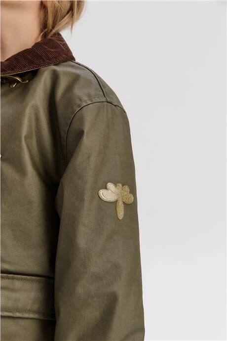 Tyess Girl Khaki CoatTyess Girl Khaki Coat