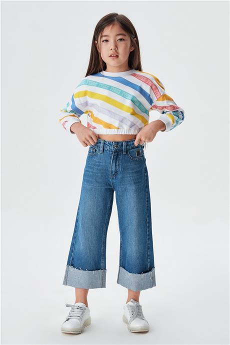 Tyess Kız Çocuk Jean Pantolon
