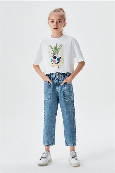 Tyess Kız Çocuk Jean Pantolon