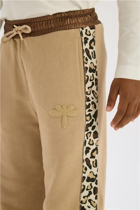Tyess Girl Brown Tracksuit BottomTyess Girl Brown Tracksuit Bottom