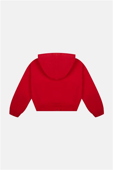 Tyess Kız Çocuk Kırmızı Sweatshirt