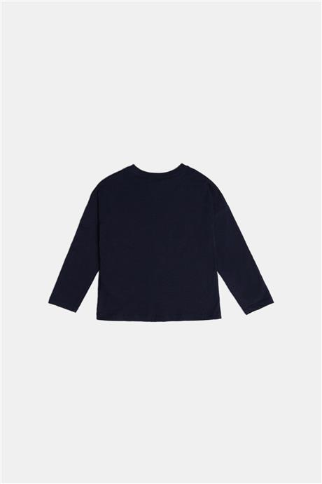 Tyess Kız Çocuk Lacivert T-Shirt