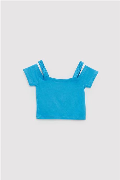 Tyess Kız Çocuk Lacivert T-Shirt