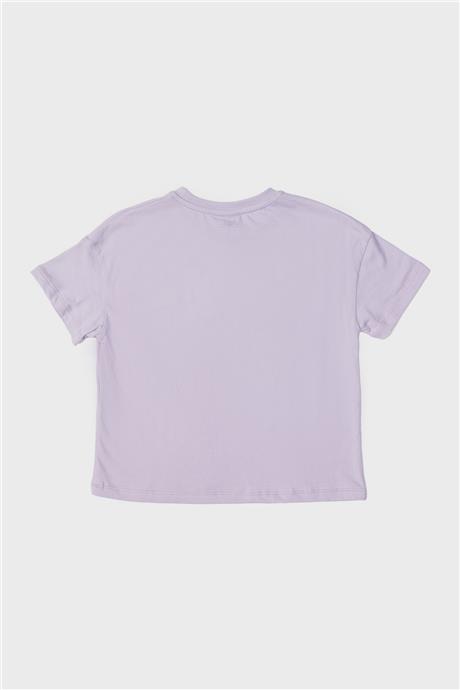 Tyess Kız Çocuk Lila T-Shirt