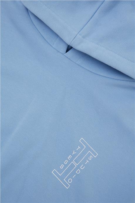 Tyess Kız Çocuk Mavi Sweatshirt