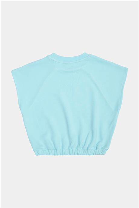 Tyess Kız Çocuk Mavi Tshirt
