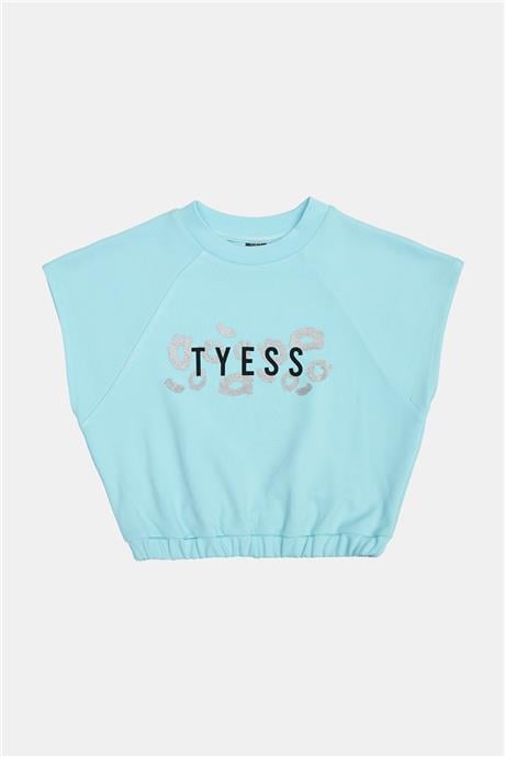 Tyess Kız Çocuk Mavi Tshirt