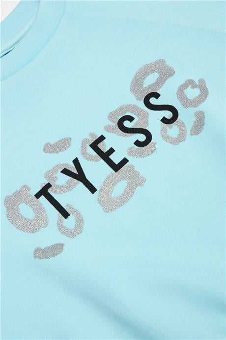 Tyess Kız Çocuk Mavi Tshirt