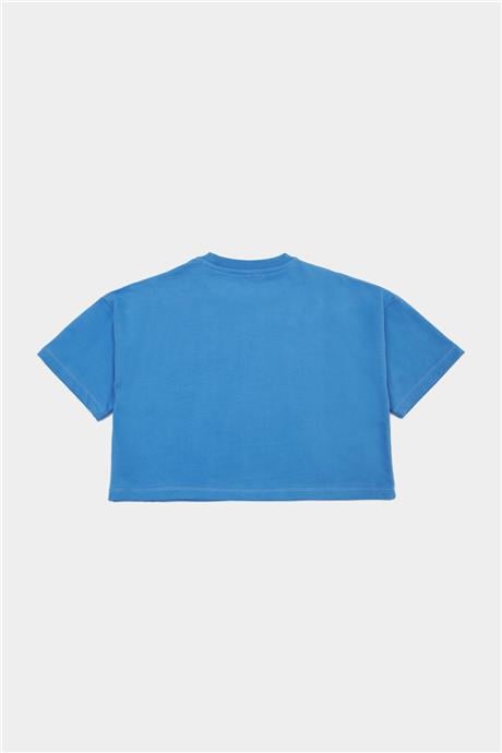 Tyess Kız Çocuk Mavi Tshirt