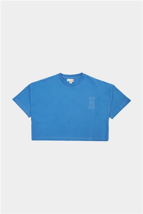 Tyess Kız Çocuk Mavi Tshirt