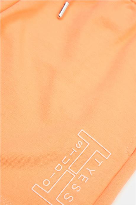 Tyess Kız Çocuk Oranj Şort