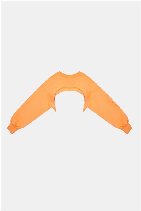 Tyess Kız Çocuk Oranj Sweatshirt