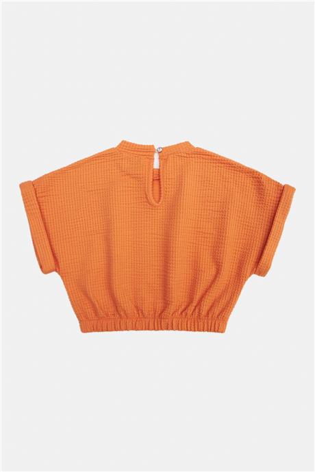 Tyess Kız Çocuk Oranj Tshirt