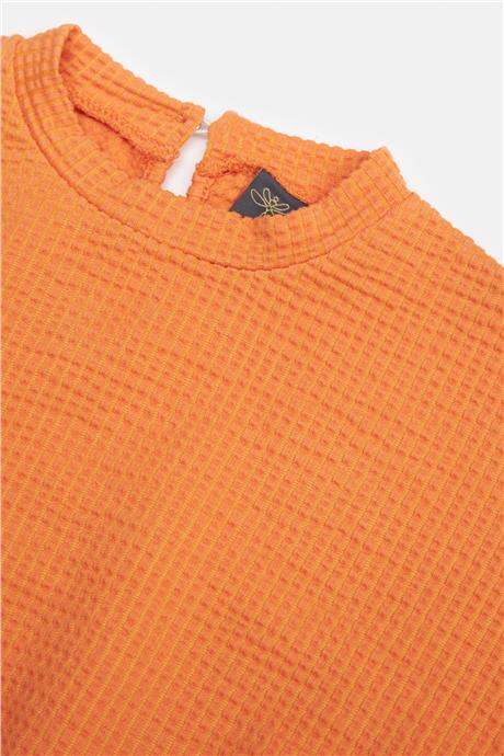 Tyess Kız Çocuk Oranj Tshirt