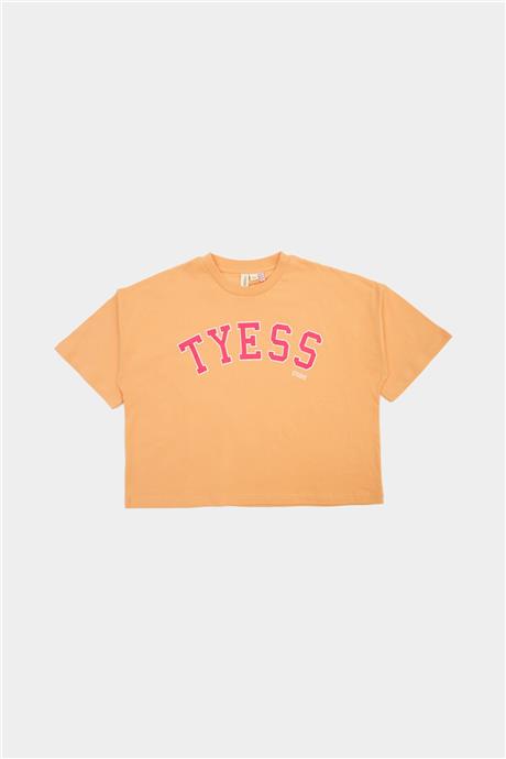 Tyess Kız Çocuk Oranj Tshirt