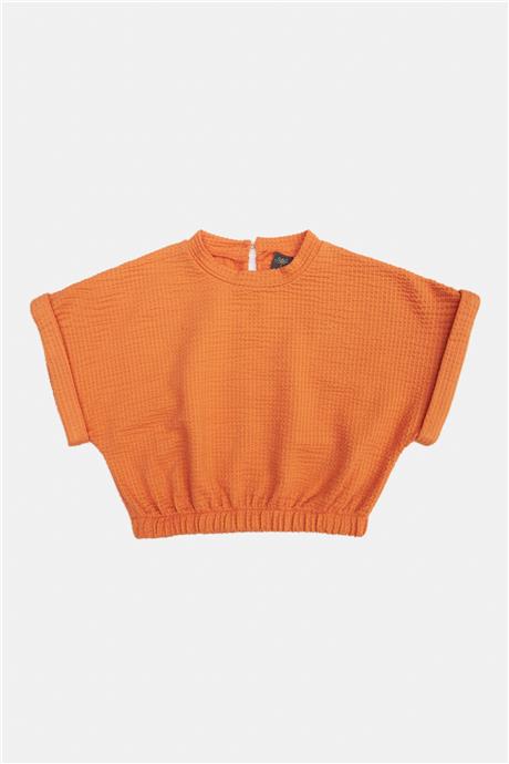 Tyess Kız Çocuk Oranj Tshirt