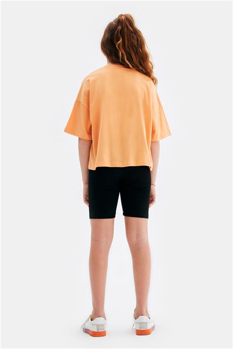 Tyess Kız Çocuk Oranj Tshirt