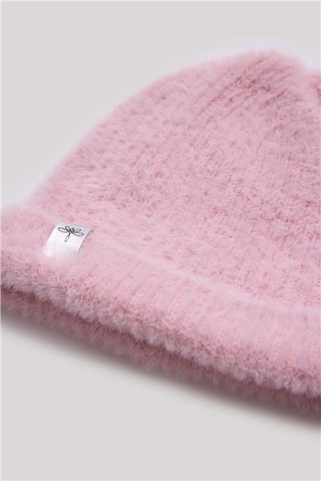 Tyess Kız Çocuk Pembe Bere