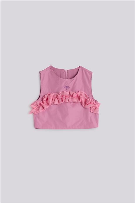 Tyess Kız Çocuk Pembe BluzTyess Kız Çocuk Pembe Bluz