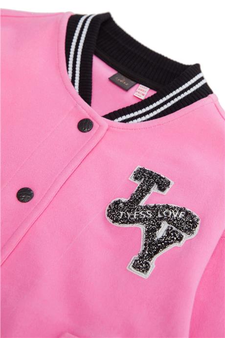 Tyess Kız Çocuk Pembe Ceket