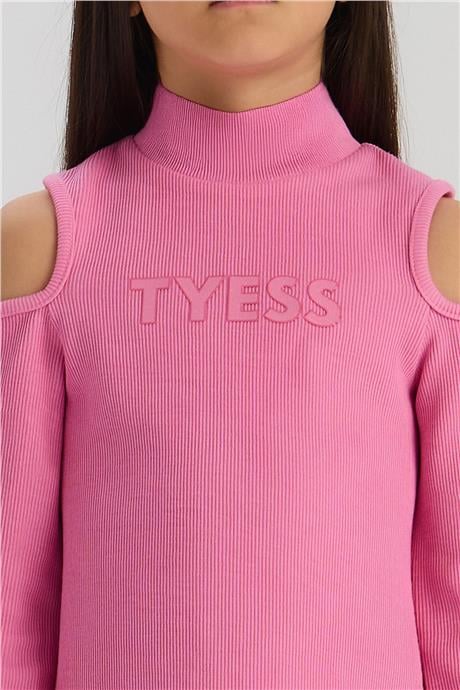 Tyess Kız Çocuk Pembe ElbiseTyess Kız Çocuk Pembe Elbise